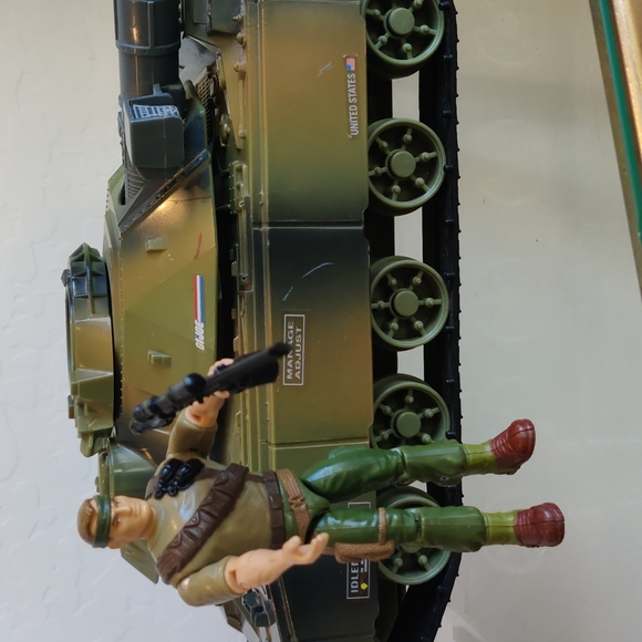 1998 GI Joe Tank w/ 1994 GI Joe - Picture 9 of 9